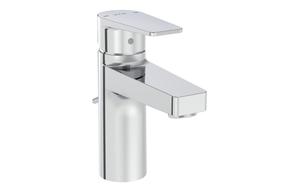 VitrA Flow Square Basin Mixer w/Waste Lever - Chrome